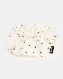 Silk Tie Scrunchie - Ants