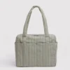 Small Cloud Carry-On Bag - Sage Stripe