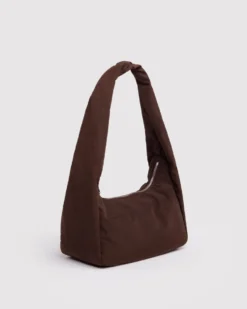 Small Nylon Meringue Bag - Coffee