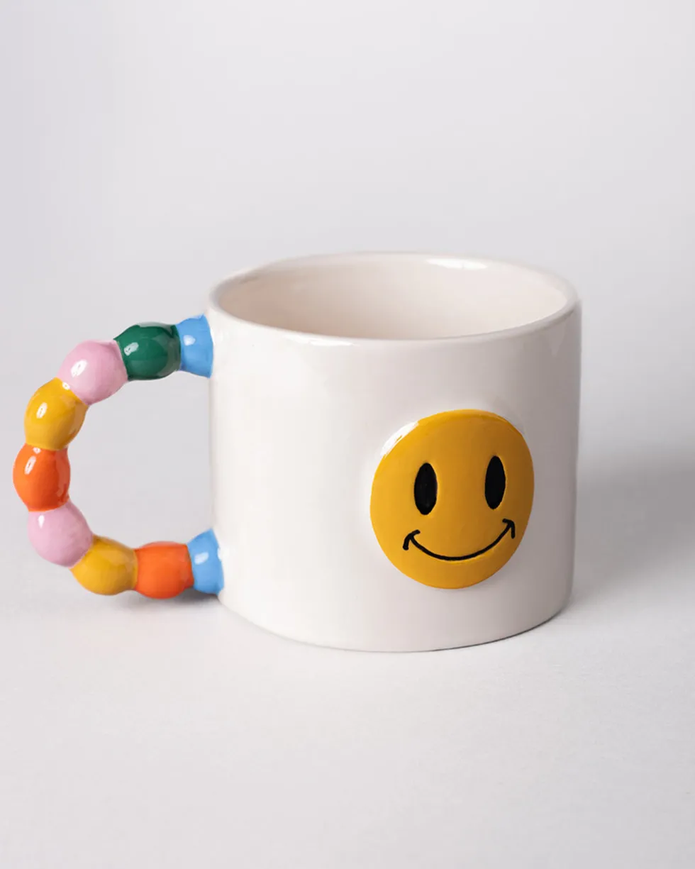 Smiley Face Ceramic Mug