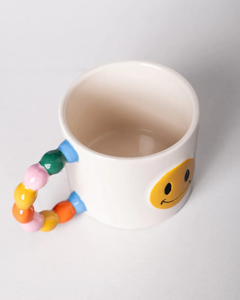 Smiley Face Ceramic Mug
