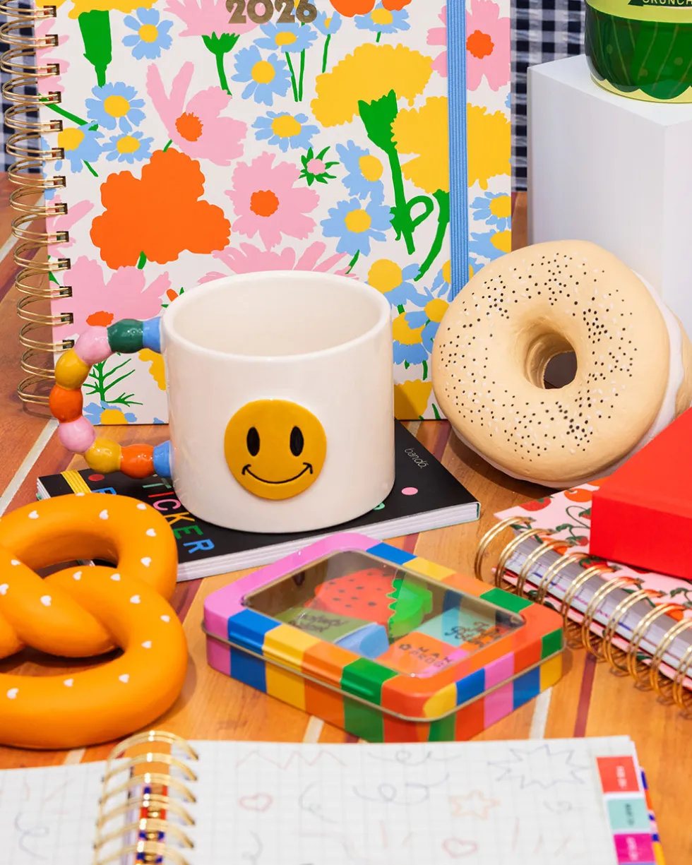 Smiley Face Ceramic Mug