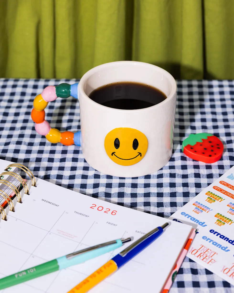 Smiley Face Ceramic Mug