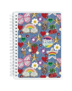 Sticker Book - Denim Patches