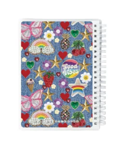 Sticker Book - Denim Patches