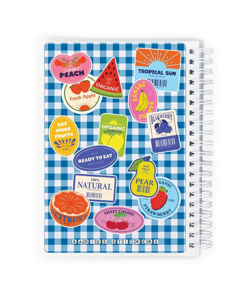 Sticker Book - Fresh Fruit Labels