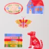 Stick with It! Big Vinyl Stickers - I'd Rather Be Home Reading
