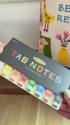 Sticky Tab Notes - Oil Paint