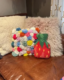 Strawberry Candy Hook Pillow