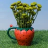 Strawberry Ceramic Mug