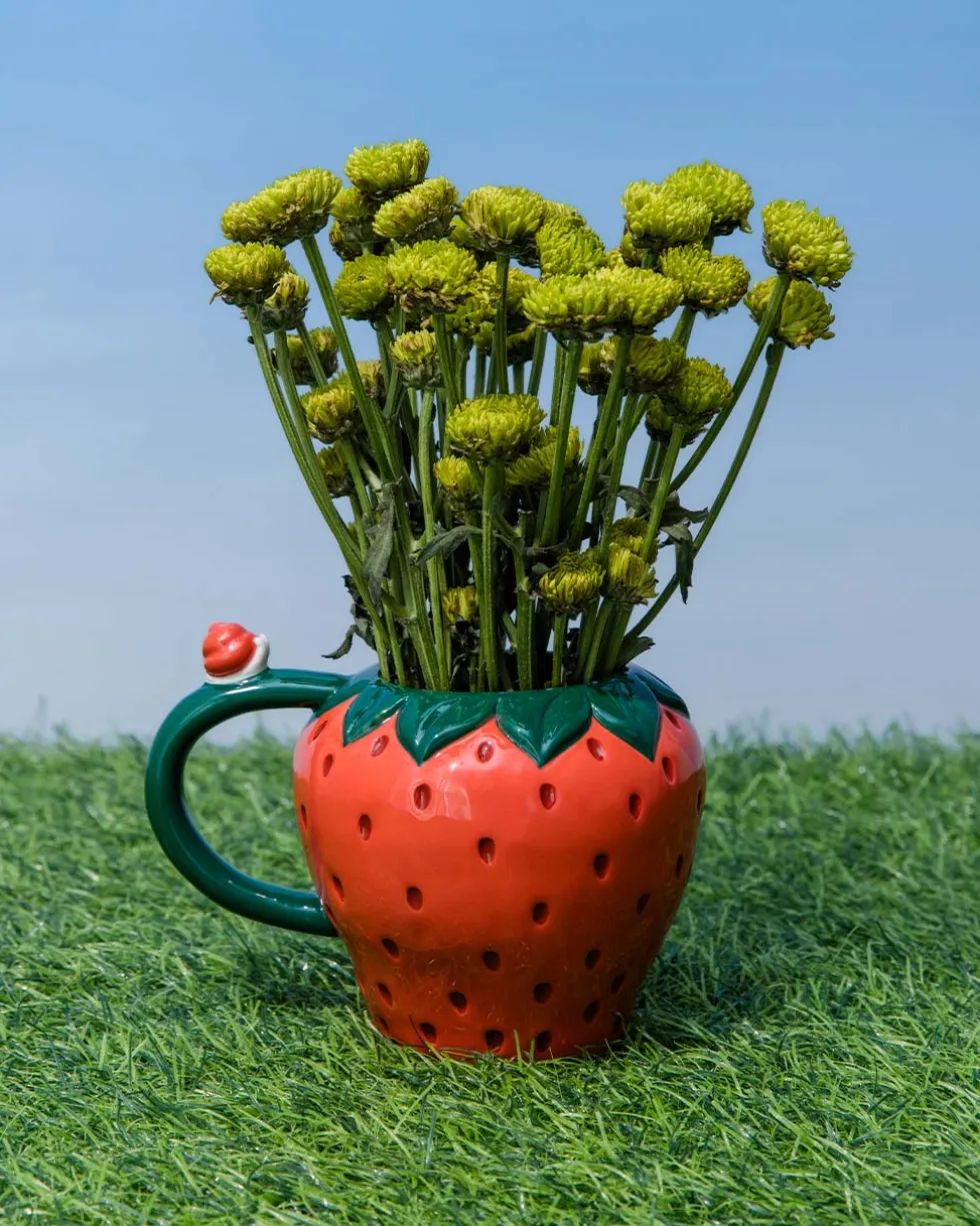 Strawberry Ceramic Mug