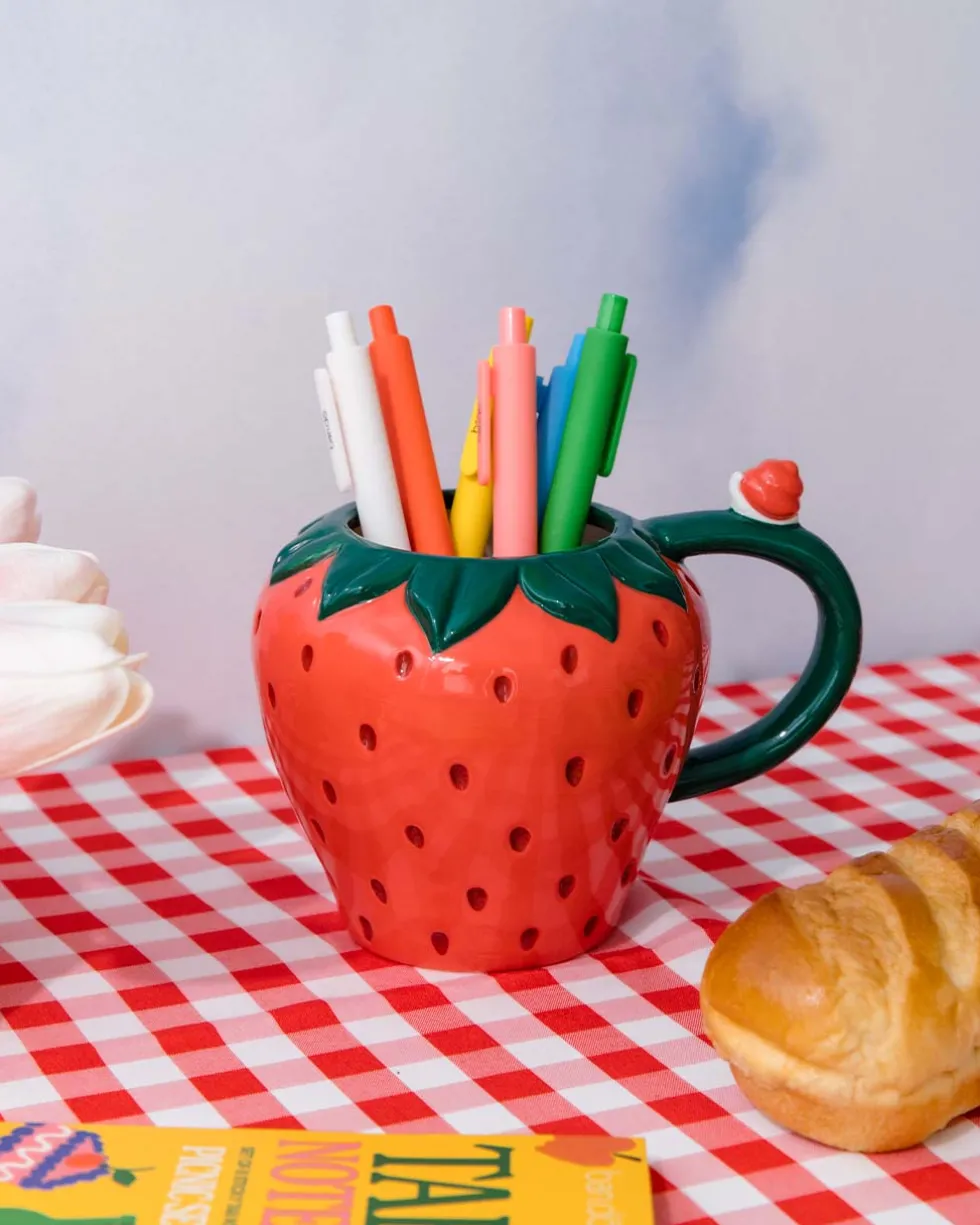 Strawberry Ceramic Mug