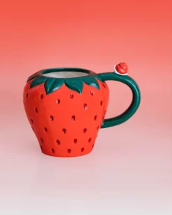 Strawberry Ceramic Mug