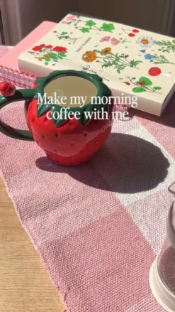 Strawberry Ceramic Mug