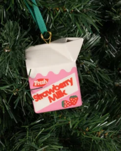 Strawberry Milk Ornament