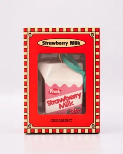 Strawberry Milk Ornament