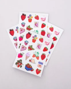 Strawberry Scented Stickers