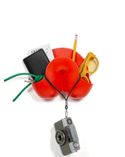 Swell Mini Wall Organizer - Red Orange