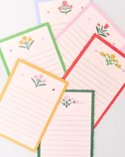 Take Note Tab Notes - Folk Floral