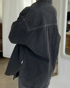 Theo Jacket - Black Denim