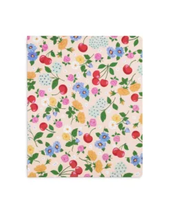 Three Ring Binder - Flowers and Fruit