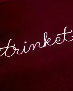 Trinket Collector Chainstitch Sweatshirt - Burgundy
