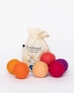 Tropical Sunset Eco Dryer Balls - Set of 6