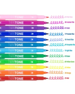 Twintone Marker Set: Rainbow