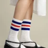 Varsity Slub Crew Socks