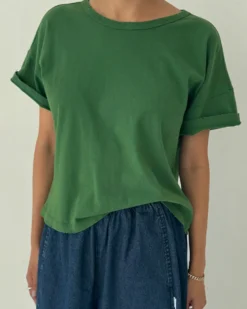 Vintage Fille Tee - Avocado