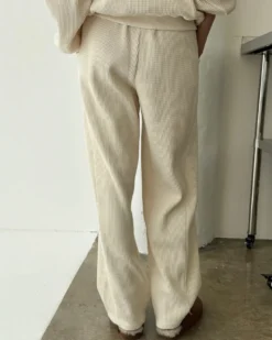 Waffle Lo Pants - Naturel