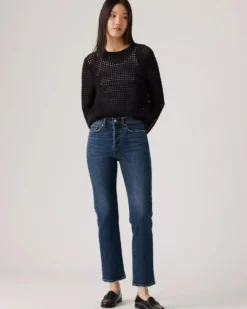 Wedgie Straight Jeans - Indifferent Indigo