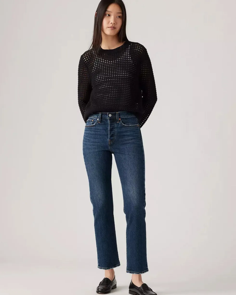 Wedgie Straight Jeans - Indifferent Indigo