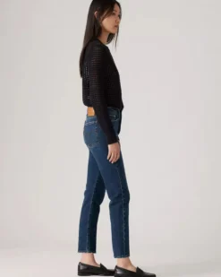 Wedgie Straight Jeans - Indifferent Indigo