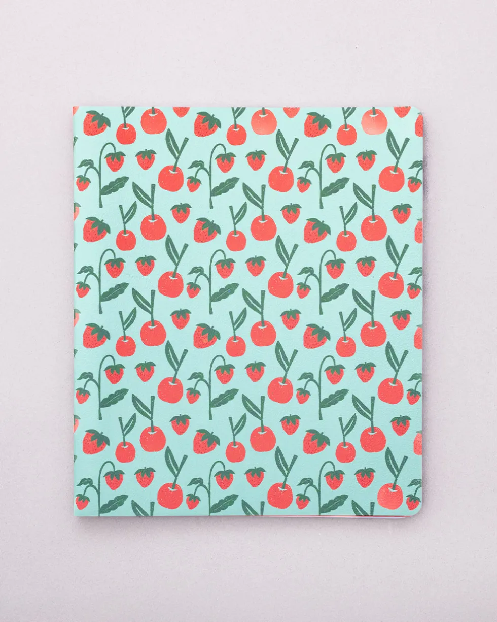 Weekly Undated Planner - Cherries and Strawberries