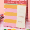 Week to Week Desk Planner - Take Notes This Week