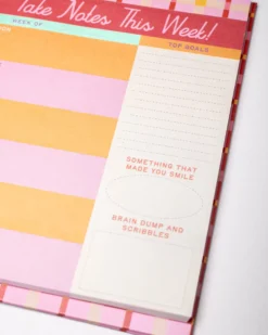 Week to Week Desk Planner - Take Notes This Week