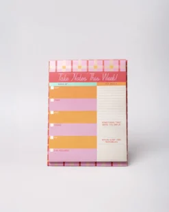Week to Week Desk Planner - Take Notes This Week