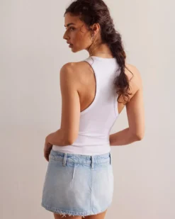 We The Free Gallivanting Peekaboo Skort - Aegean