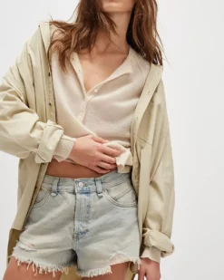 We The Free Now Or Never Denim Shorts - Well Worn