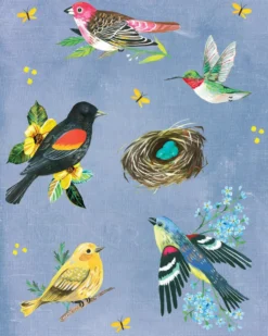 Wildflower Picnic Sticker Book