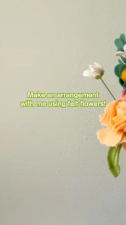 Wildflower Seeds Vase