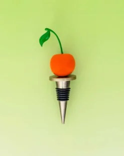 Wine Stopper - Cherry
