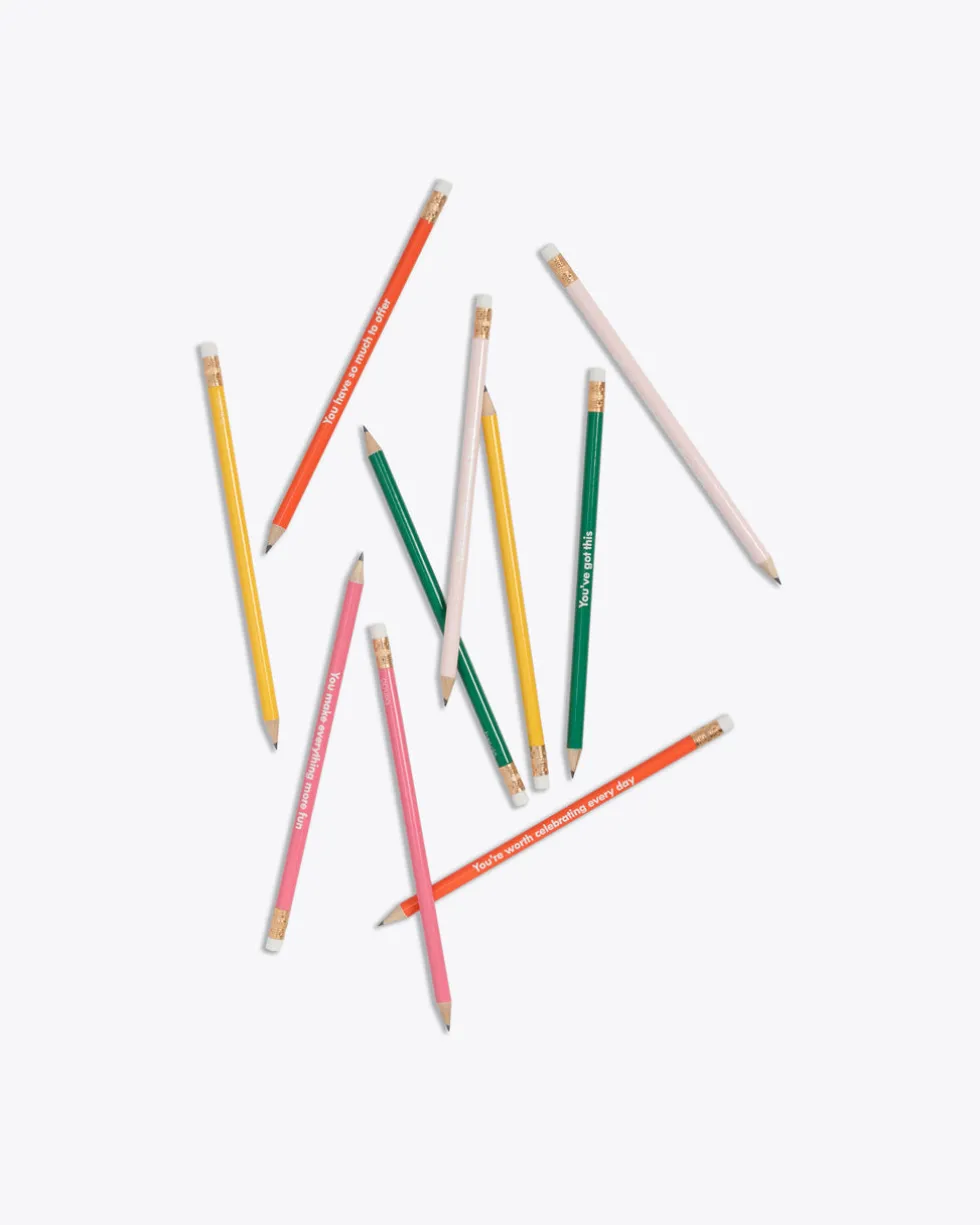 Write On! Pencil Set - Compliments