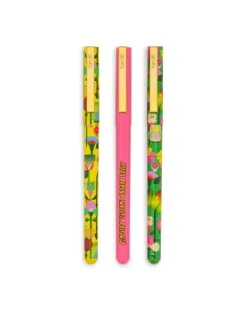 Write On Pen Set - Geometric Floral